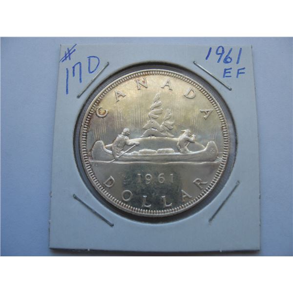 1961 CANADIAN SILVER DOLLAR