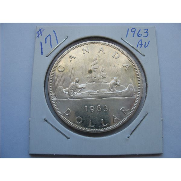 1963 CANADIAN SILVER DOLLAR