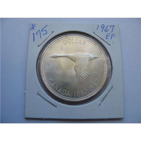 1967 CANADIAN SILVER DOLLAR
