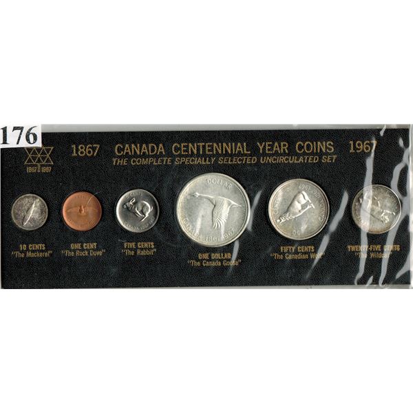 1967 SILVER CANADIAN COIN SET