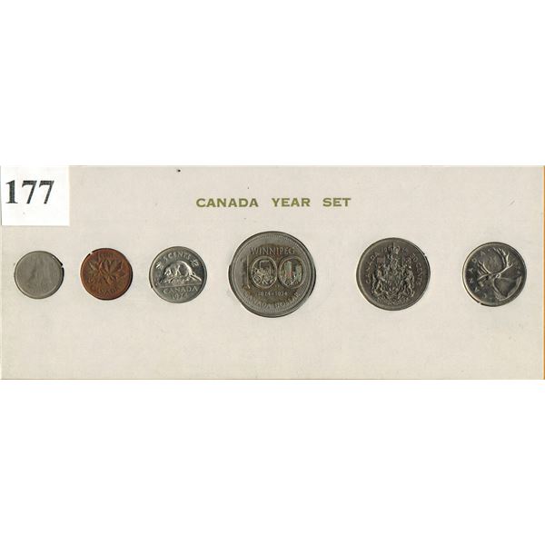 1974 CANADA YEAR SET