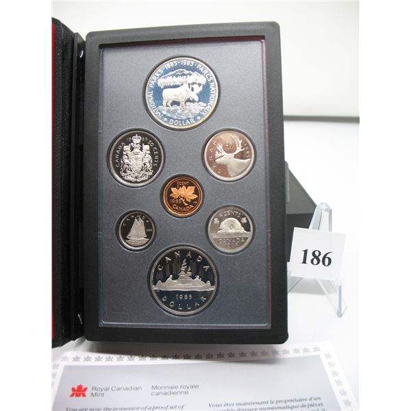 1985 PRESTIGE PROOF DOUBLE DOLLAR SET