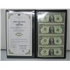 Image 2 : UNITED STATES $1.00 BILLS - UNCUT SHEET of 4 BILLS