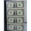 Image 3 : UNITED STATES $1.00 BILLS - UNCUT SHEET of 4 BILLS