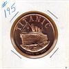 Image 1 : 1 OUNCE COPPER  .999 FINE - TITANIC