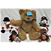 Image 1 : Russ' teddy bear & 4 Sears Christmas special bears
