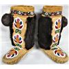 Image 5 : Size 9 Mukluks/fancy beaded with beaver fur