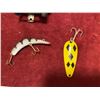 Image 5 : Vintage Len Thompson And Others Fishing Lures, Floats, And Reel