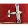 Image 2 : Metal Vintage Style Bi-Plane Toy