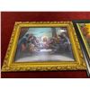 Image 2 : Vintage 3D Religious Pictures (2) 16-1/2"x13-1/2"