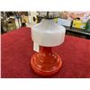 Image 3 : Coal Oil Lamp Red Base