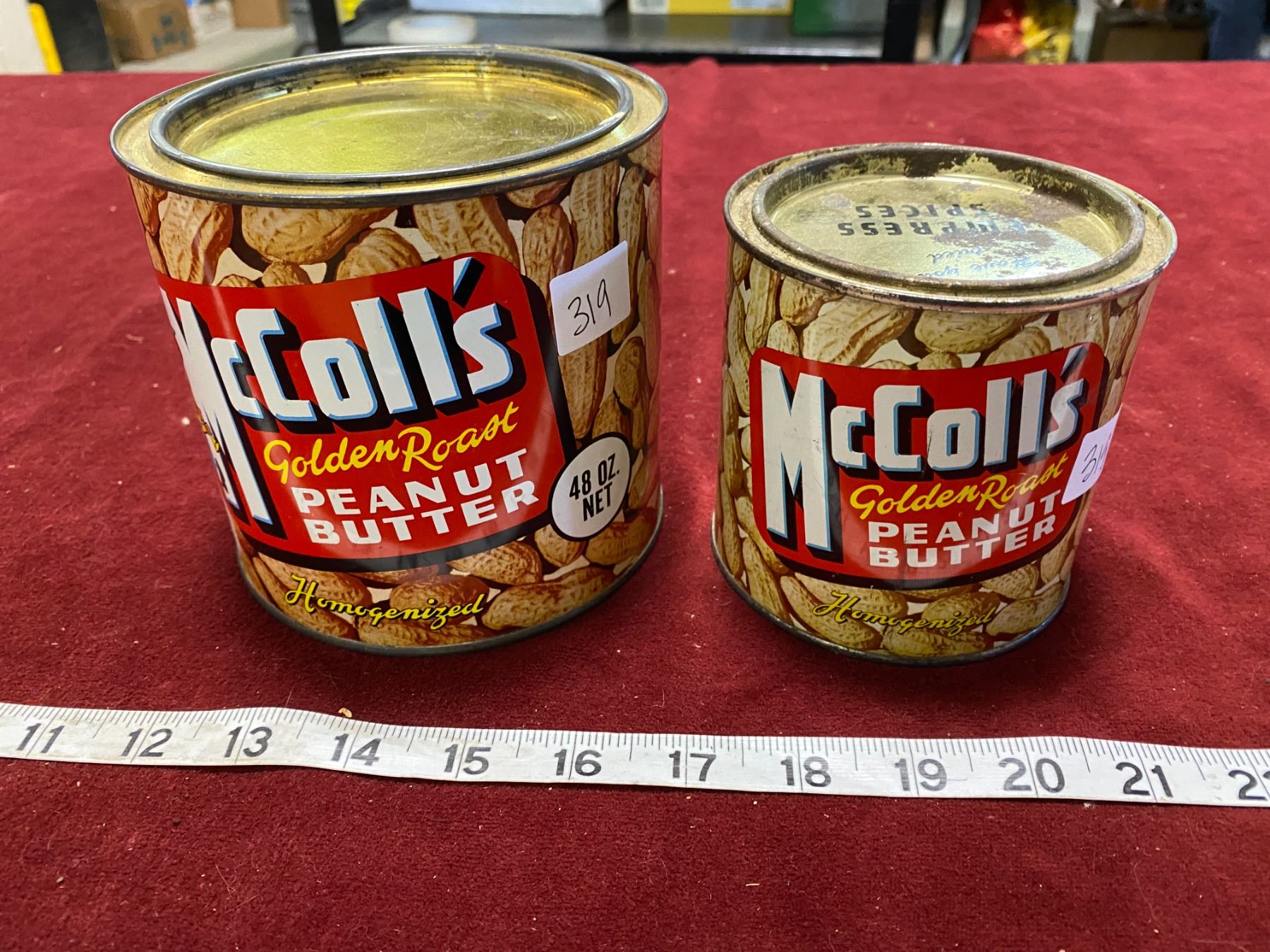 McColl's Peanut Butter Tins (1) Full