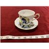 Image 1 : Royal Albert "Ladies Curling" Teacup And Saucer 1940's