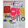 Image 2 : Asst. vintage Spirograph plastic rings & instructions