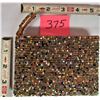Image 2 : 5 1/2" X 3 1/2" zippered lined multi color beaded clutch purse