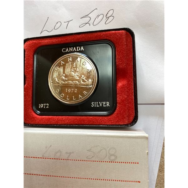 1972 Canada One Dollar Silver