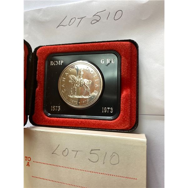 1973 Canada One Dollar .500 Silver