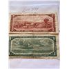 Image 2 : Canada One & Two Dollar 1954 Replacement Bills