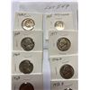 Image 2 : USA Five Cent Nickel coins Various Years 1936-1987, 1965 Dime,  14 Coins
