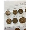 Image 2 : USA One Cent Pieces Various Years 1918-1990, 24 Coins