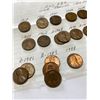 Image 3 : USA One Cent Pieces Various Years 1918-1990, 24 Coins