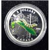 Image 2 : 2014 $3 silver coin-caterpillar and chrysalis- mint in case