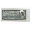 Image 1 : 1954 $5 canadian note