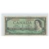 Image 1 : 1954 $1 canadian note