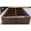 Image 3 : Wooden Divided Box with Wooden Clothespins