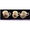 Image 1 : Three - 2 Cup English Hunting Scene Mugs