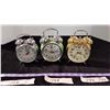 Image 1 : Three Wind Up Alarm Clocks