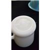 Image 12 : Pyrex & Corning Ware & AJA & Federal + 2 Anchor Hocking Mugs