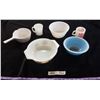 Image 1 : Pyrex & Corning Ware & AJA & Federal + 2 Anchor Hocking Mugs