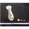 Image 1 : Capodimonte Vase & Brooch & Earrings