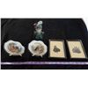 Image 1 : 2 Victorian Miniatures , Ladies Head & 2 Picture Plates