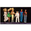 Image 1 : 3 Ken Dolls 1960 -1968 (One Articulated) & 3 1966 Barbie's