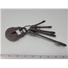 Image 1 : Iron lock & keys