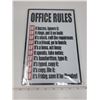 Image 1 : tin sign office rules