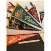 Image 1 : 5 vintage 50's felt pennants