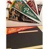 Image 2 : 5 vintage 50's felt pennants