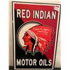 Image 1 : 15.5" X 24" Red Indian sign - repro