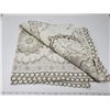 Image 2 : vintage cotton lace tablecloth 48x64"