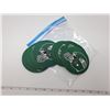 Image 1 : set of 12 sask roughriders coasters