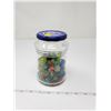 Image 1 : jar of marbles