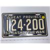 Image 1 : 1952 Sask license plate
