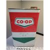 Image 1 : Vintage CO-OP gallon oil can