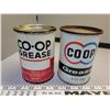 Image 1 : CO-OP full 1 lb grease cans (2)