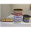 Image 1 : Assorted vintage tin cans