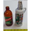 Image 2 : Stubby Beer Bottle & Wine Jug