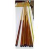 Image 1 : Set of 7 Pool Cues